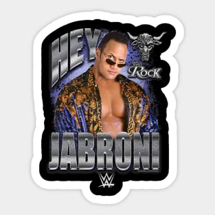 The Rock Hey Jabroni Sticker